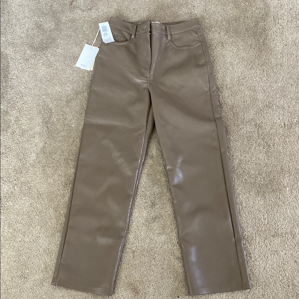 Aritzia Wilfred Melina cropped pants NWT